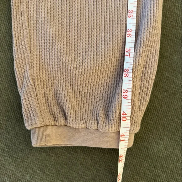 Madewell Waffle Knit Jogger Pajama Pants - Picture 8 of 10